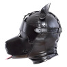 Kinky Puppy Masque Tête de chien Dog Fun Noir